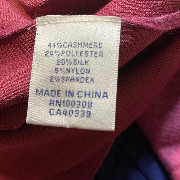 Peter Millar Crown Crafted Cashmere Quarter Zip Pullover Long Sleeve Knit Pink - Picture 5 of 6